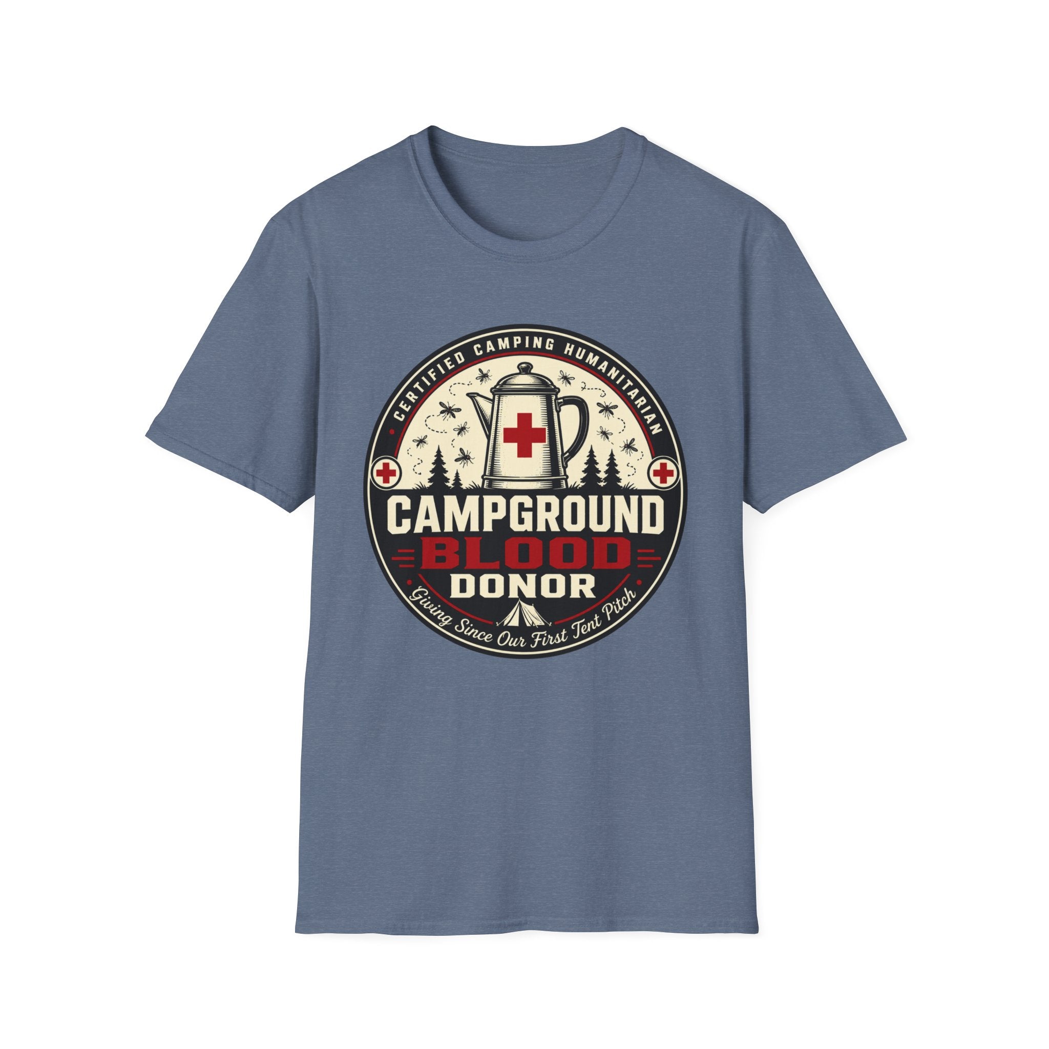 Certified Camping Humanitarian T-shirt