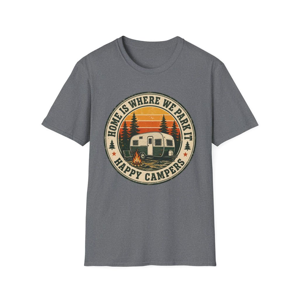 Home Is Where We Park It T-shirt