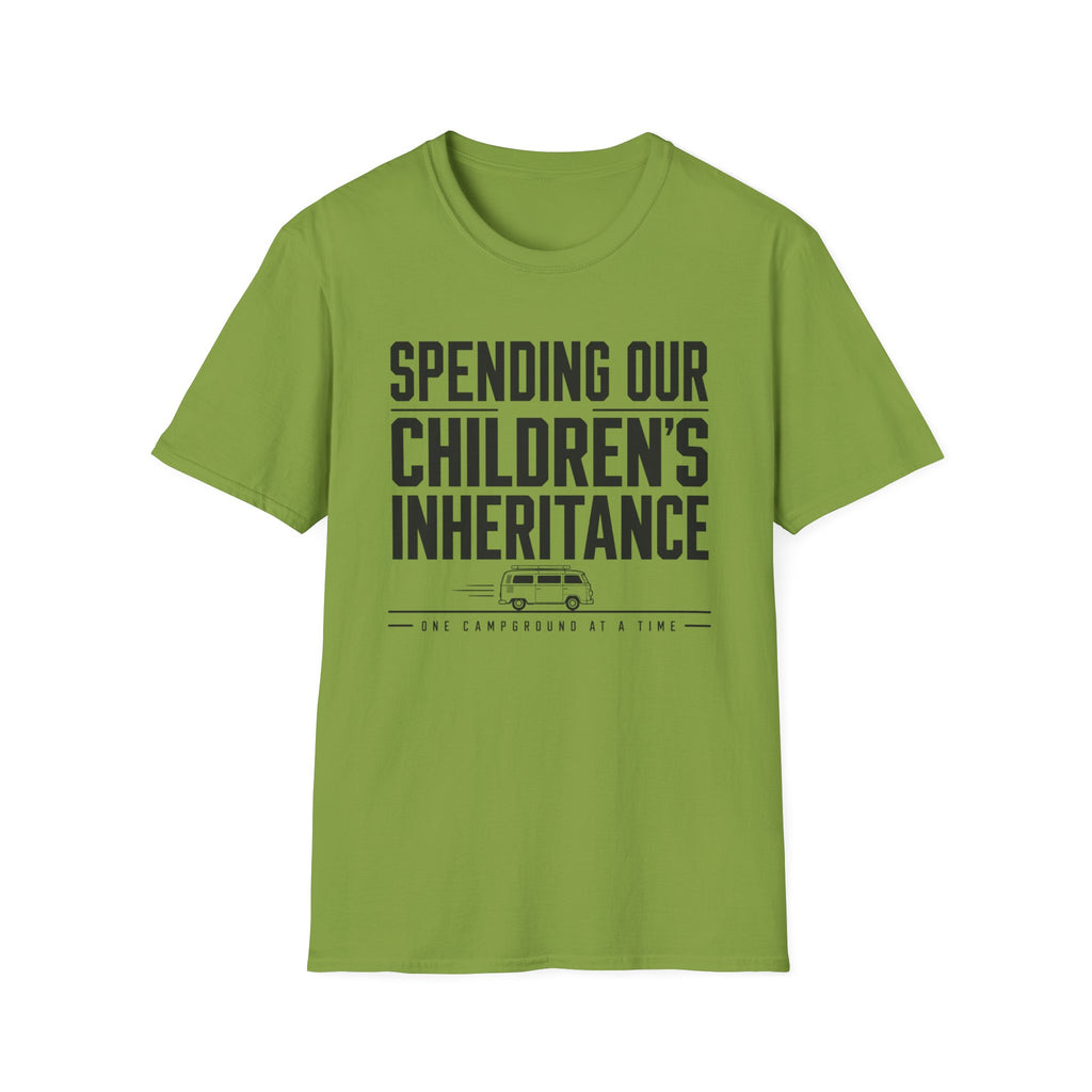 Spending Our Children's Inheritance T-shirt
