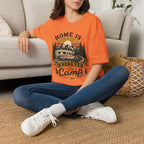 Home Is Wherever We Camp T-shirt