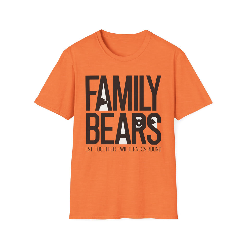 Family Bears Wilderness Bound T-shirt EDITION 2