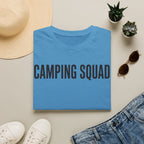 Camping Squad Text T-shirt