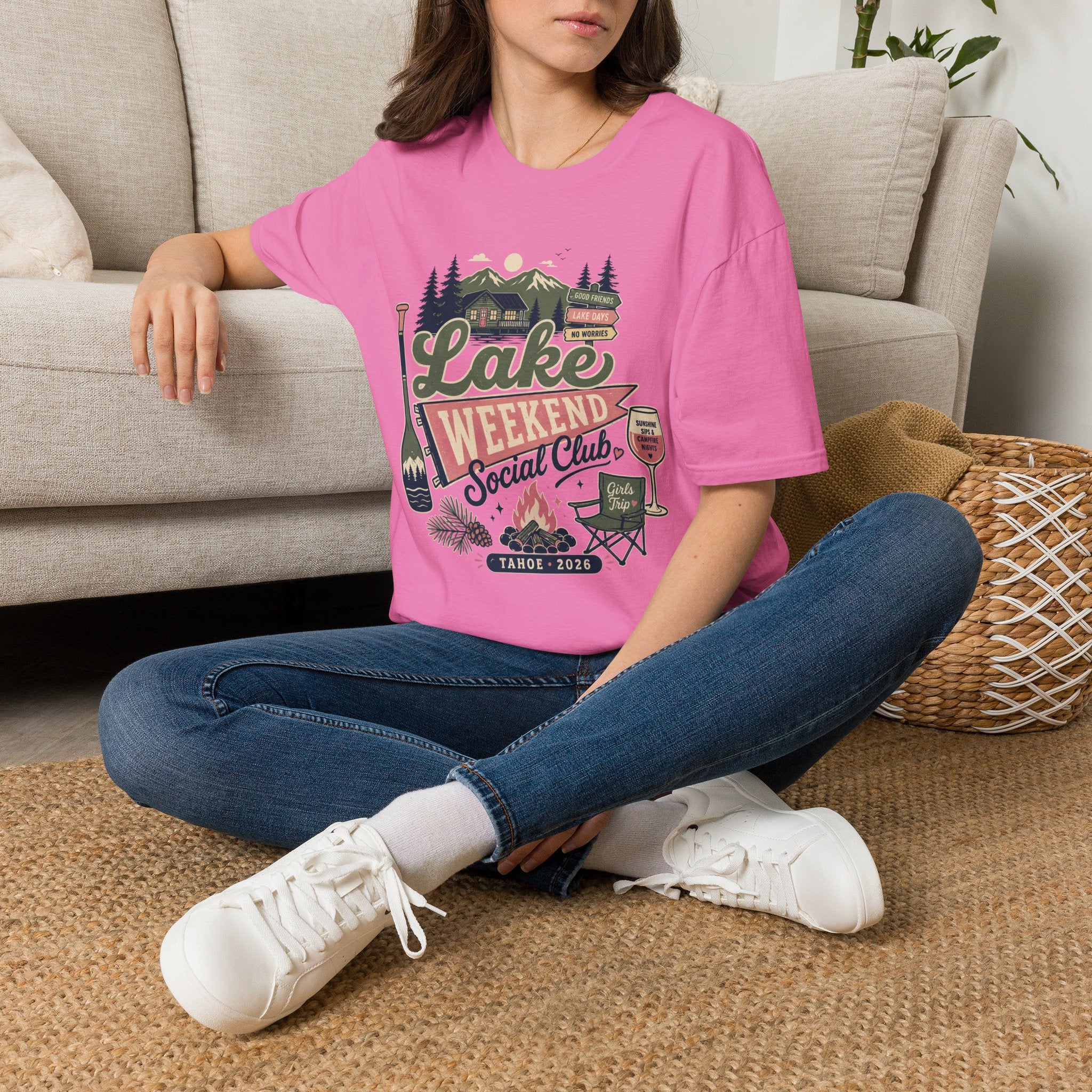 Lake Weekend Social Club T-shirt