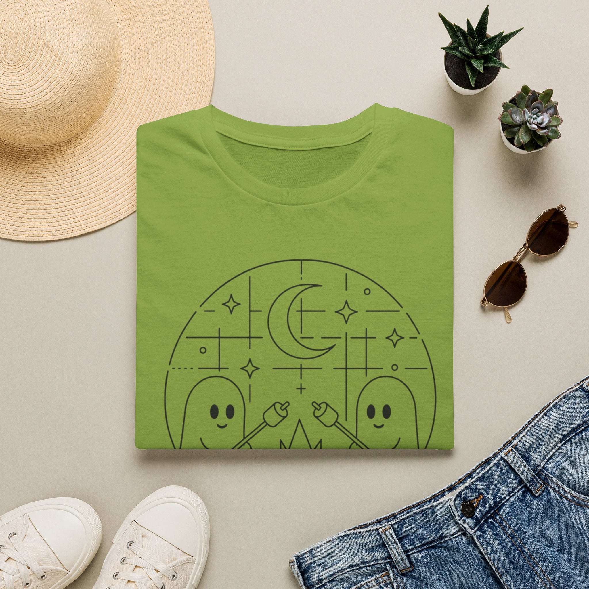camping ghost T-shirt EDITION 2