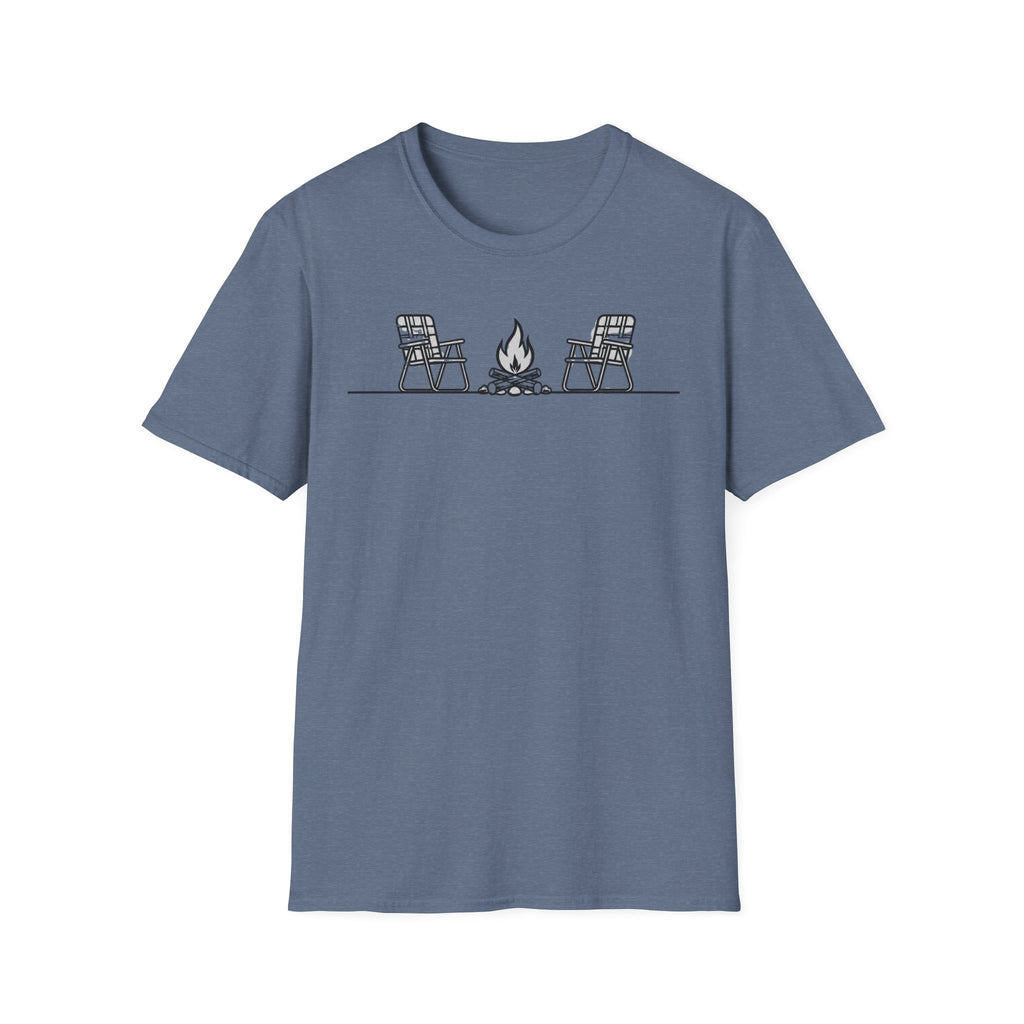 Chairs and Camp FIre T-shirt