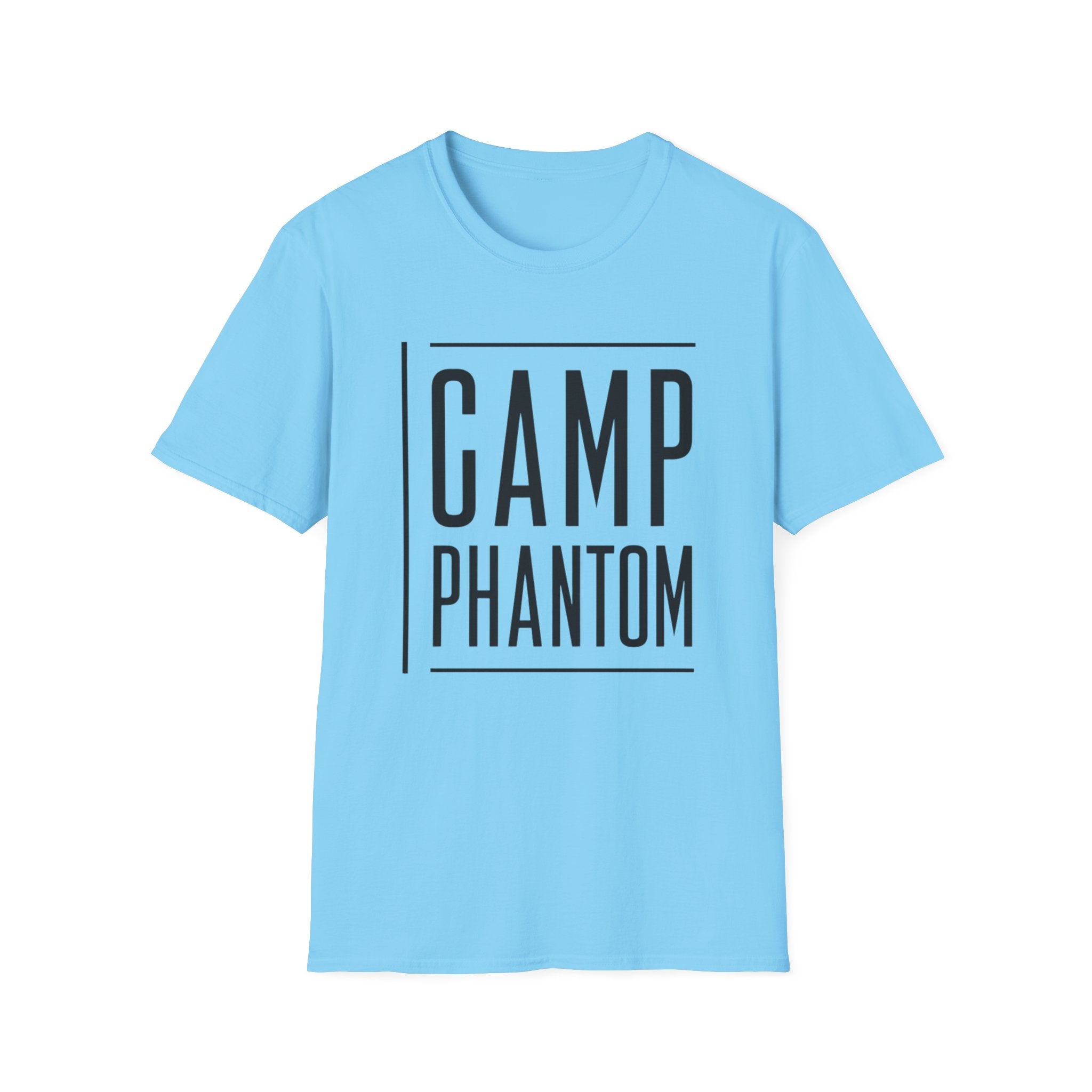 Camp phantom text T-shirt
