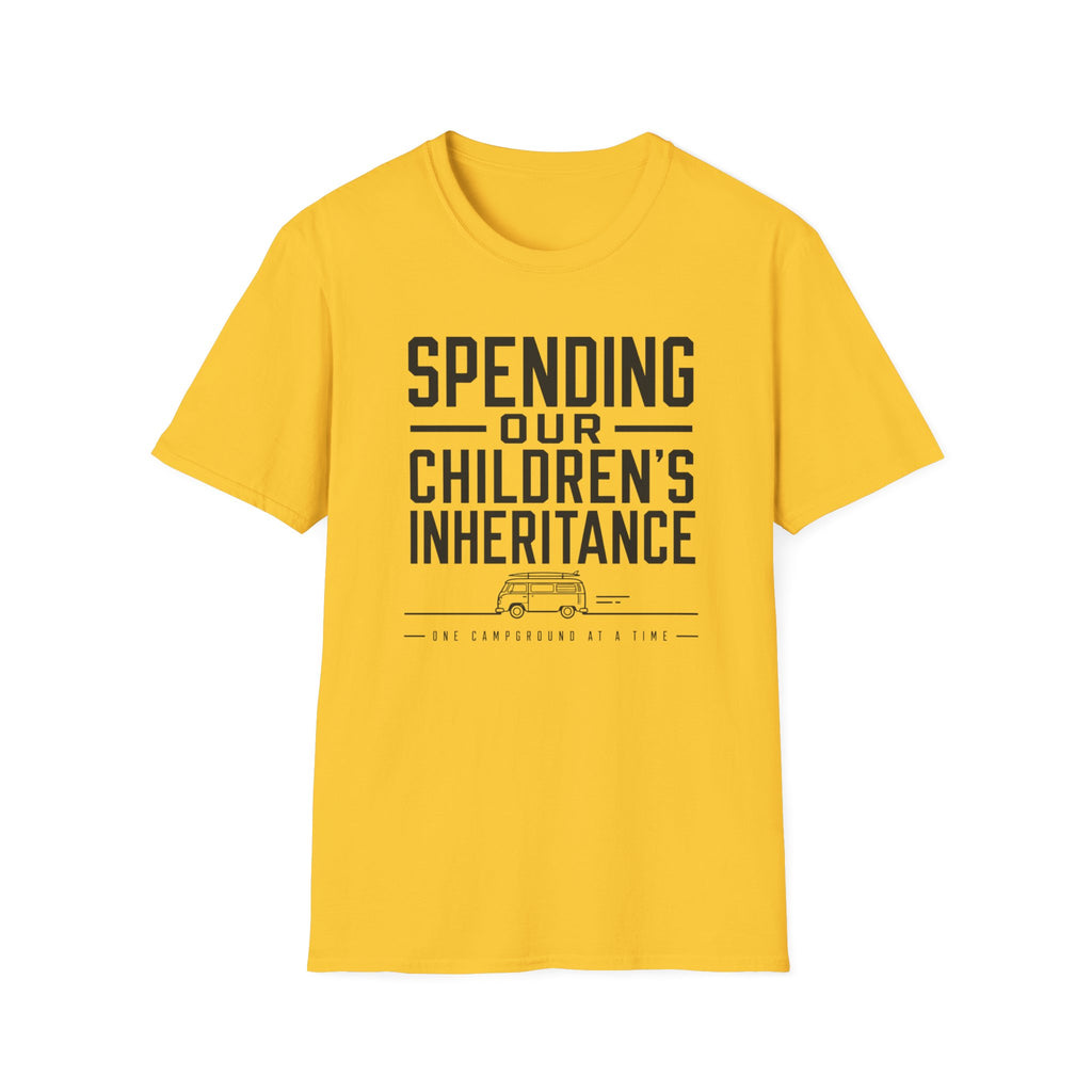 Spending Our Children's Inheritance T-shirt EDITION 2025