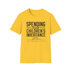 Spending Our Children's Inheritance T-shirt EDITION 2025