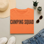 Camping Squad Text T-shirt