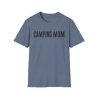 Camping Mom Text T-shirt