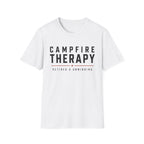 Campfire Therapy Text T-shirt