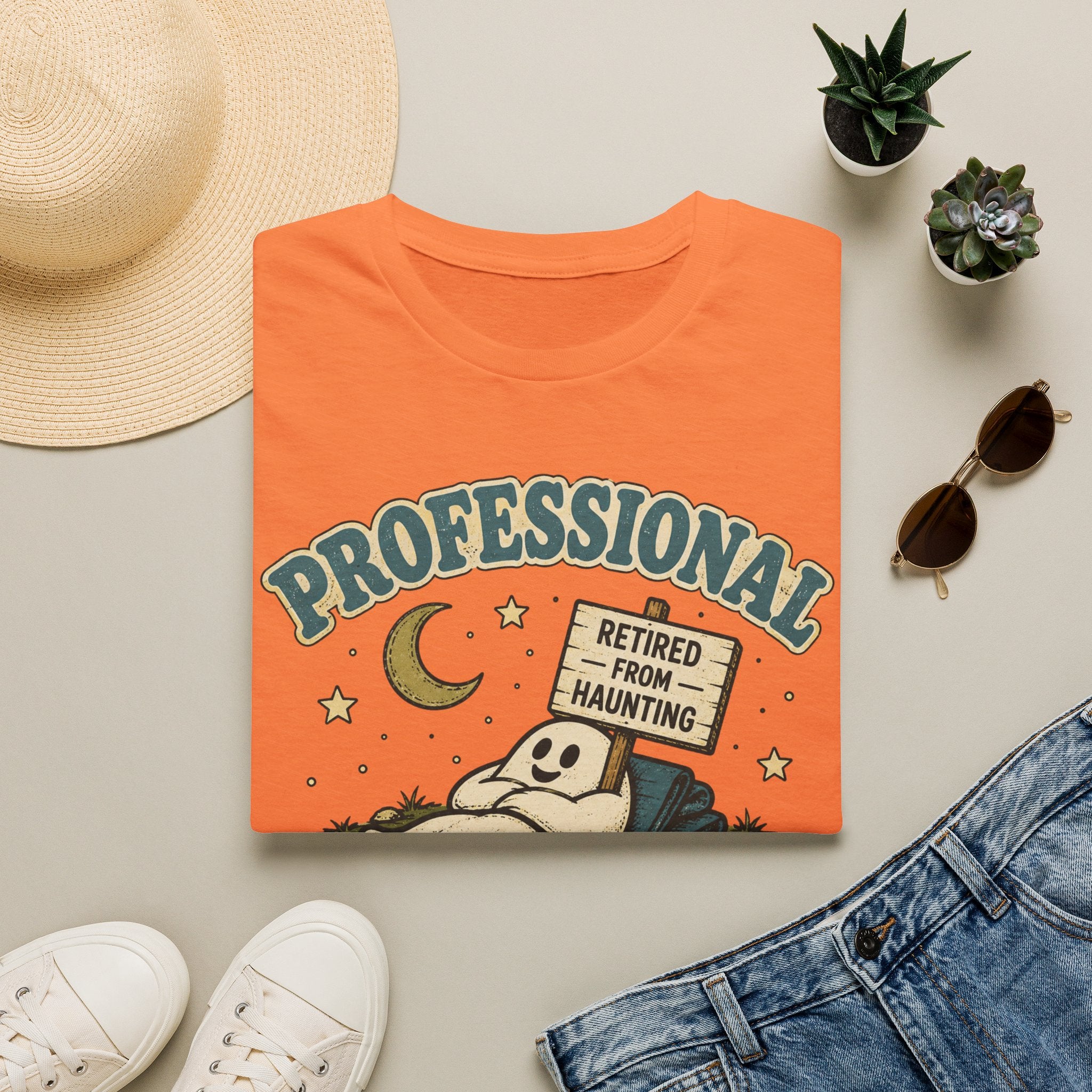 Retired From Haunting T-shirt EDITION 2025