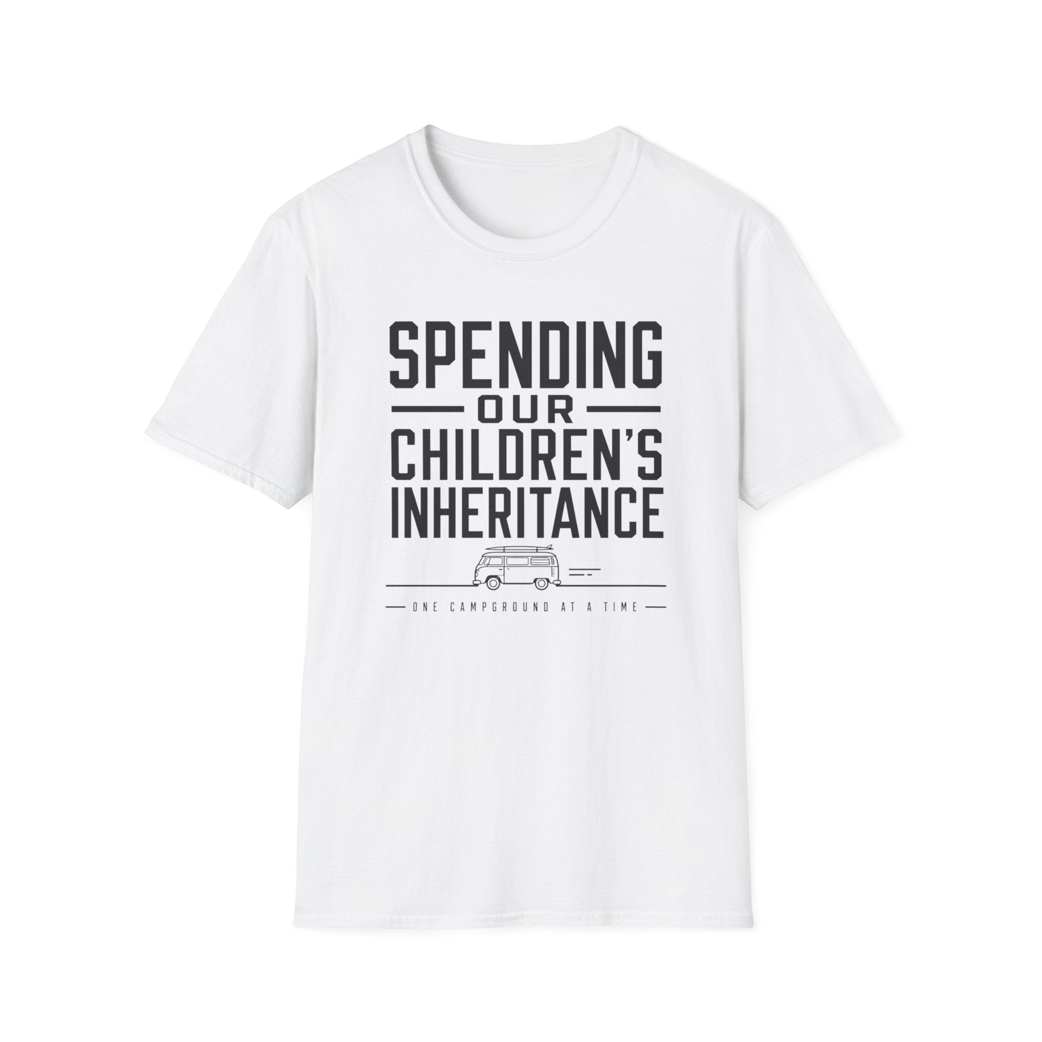 Spending Our Children's Inheritance T-shirt EDITION 2025