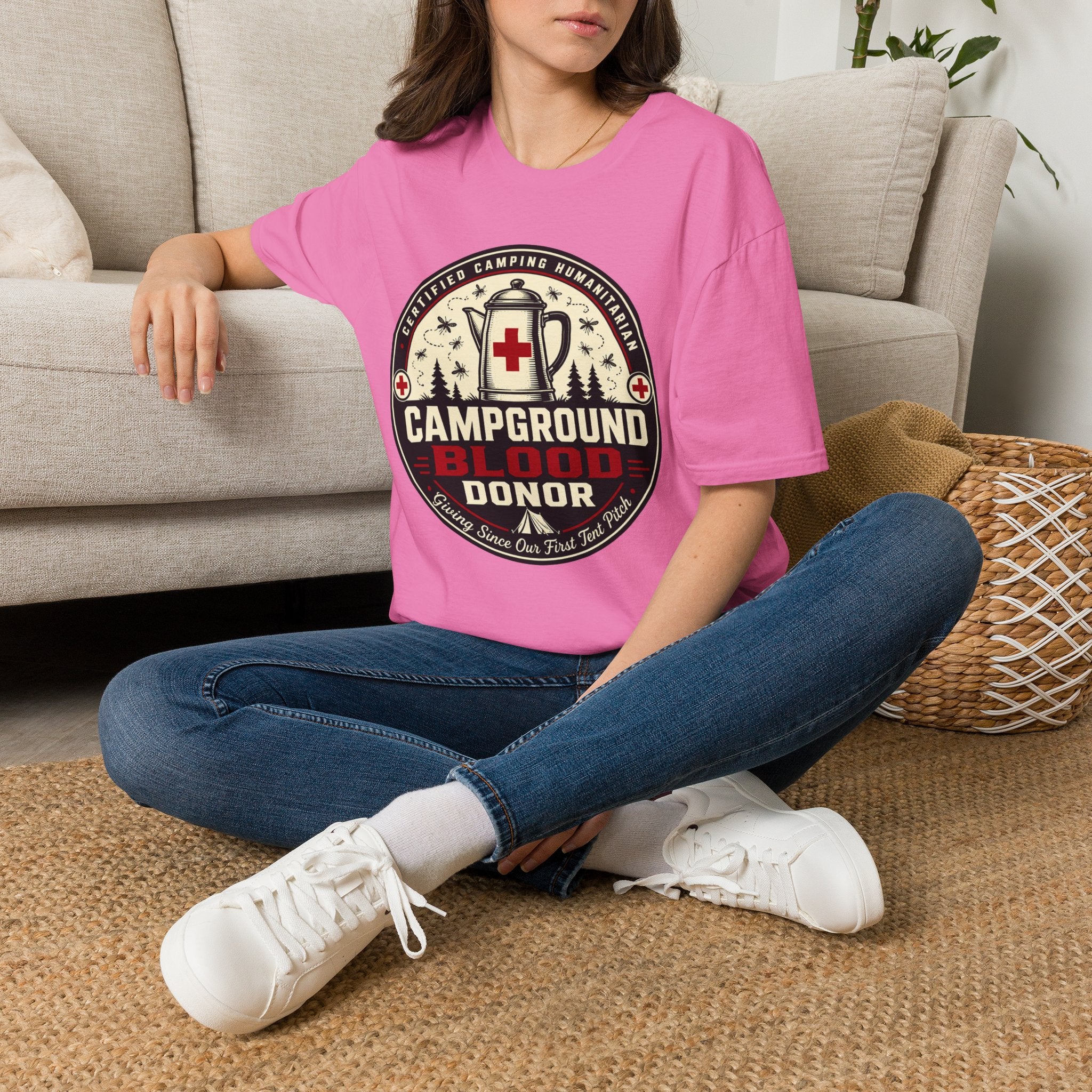 Certified Camping Humanitarian T-shirt
