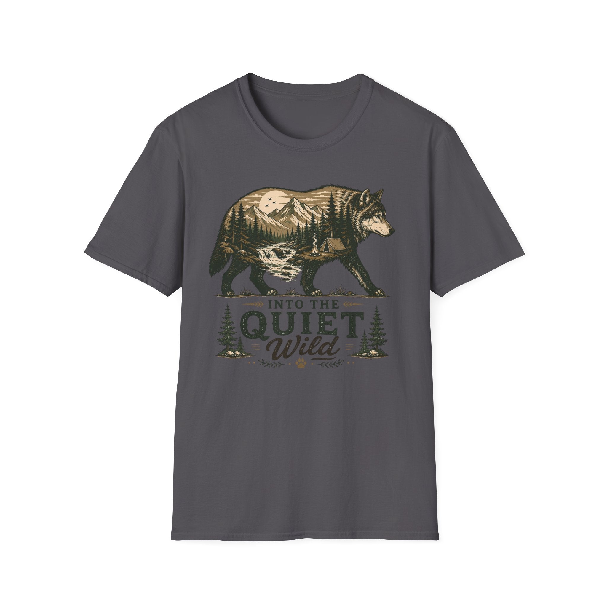 Wolf Into The Quiet Wild T-shirt