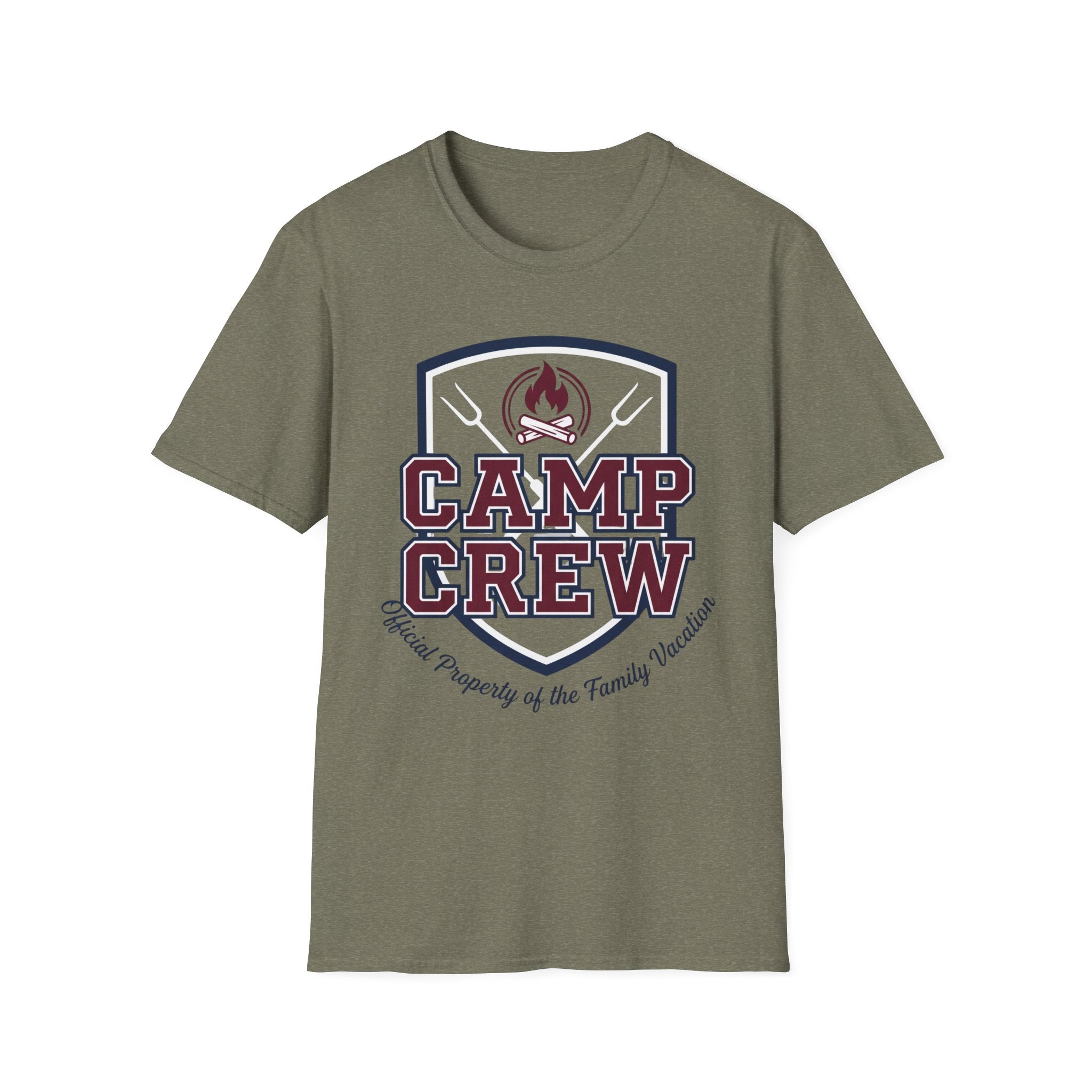 Camp Crew Official Property of the Family Vacation T-shirt