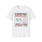 Camping Checklist T-shirt