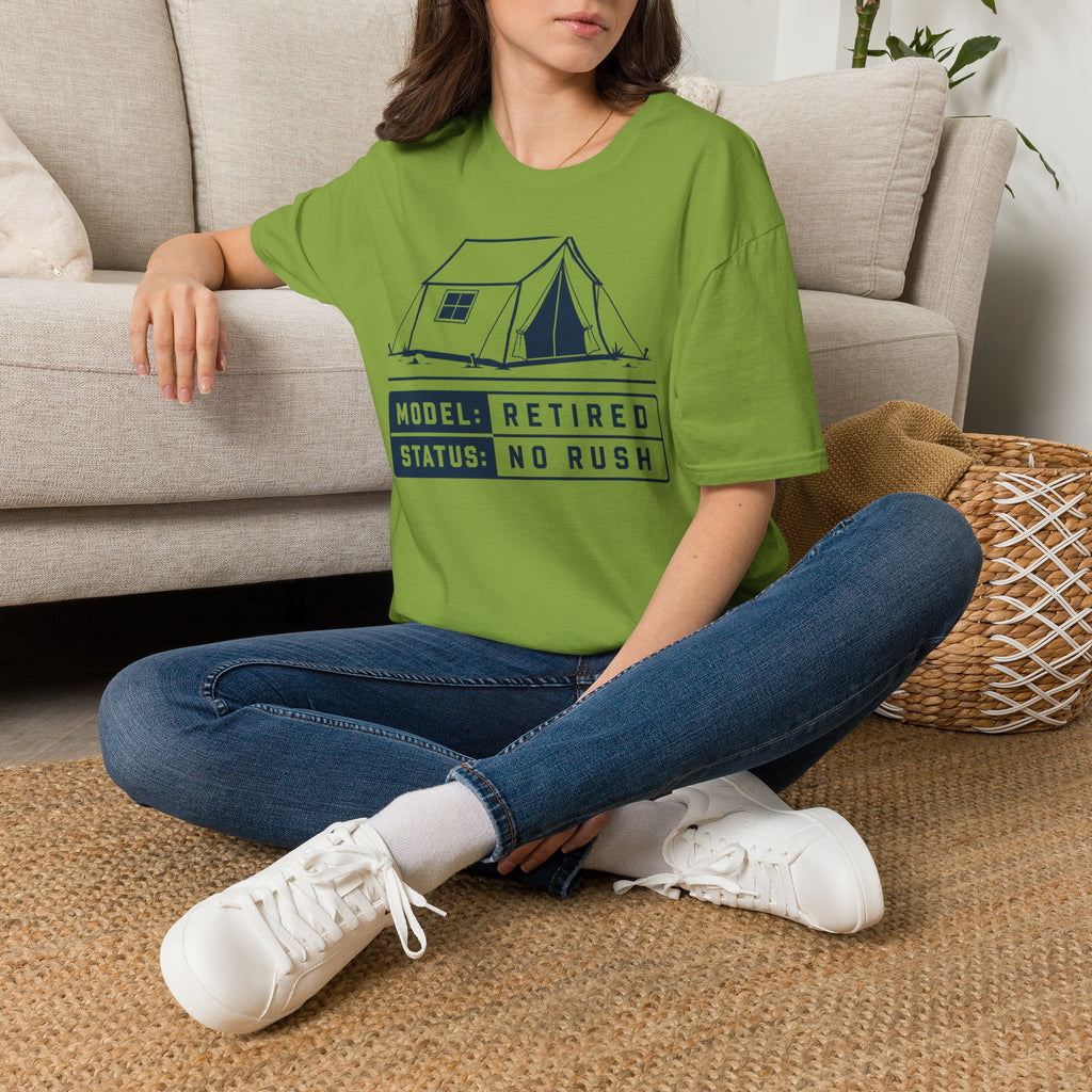 Retired No Rush Tent T-shirt