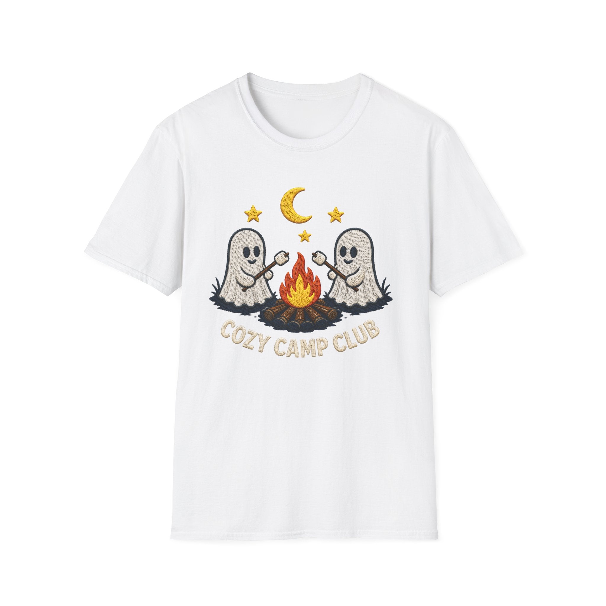 Cozy Camp Club Brodded  T-shirt