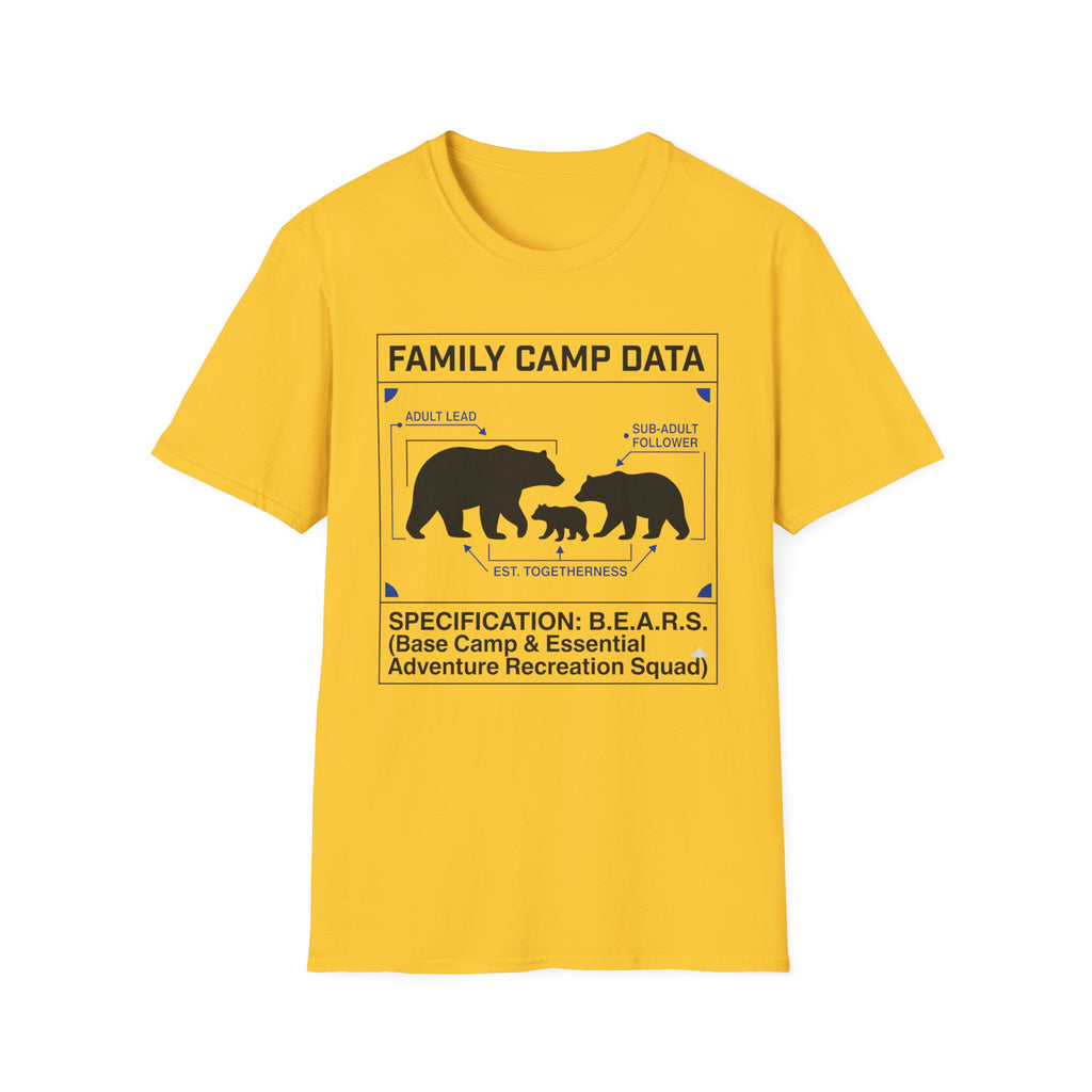 Family Camp Data Bears T-shirt