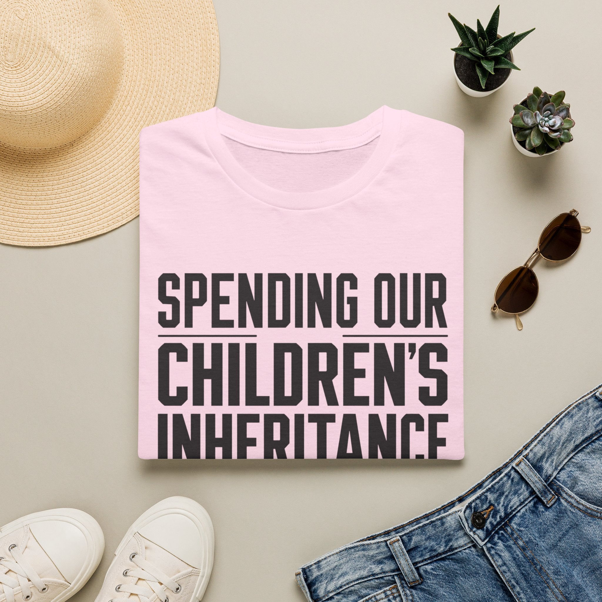 Spending Our Children's Inheritance T-shirt