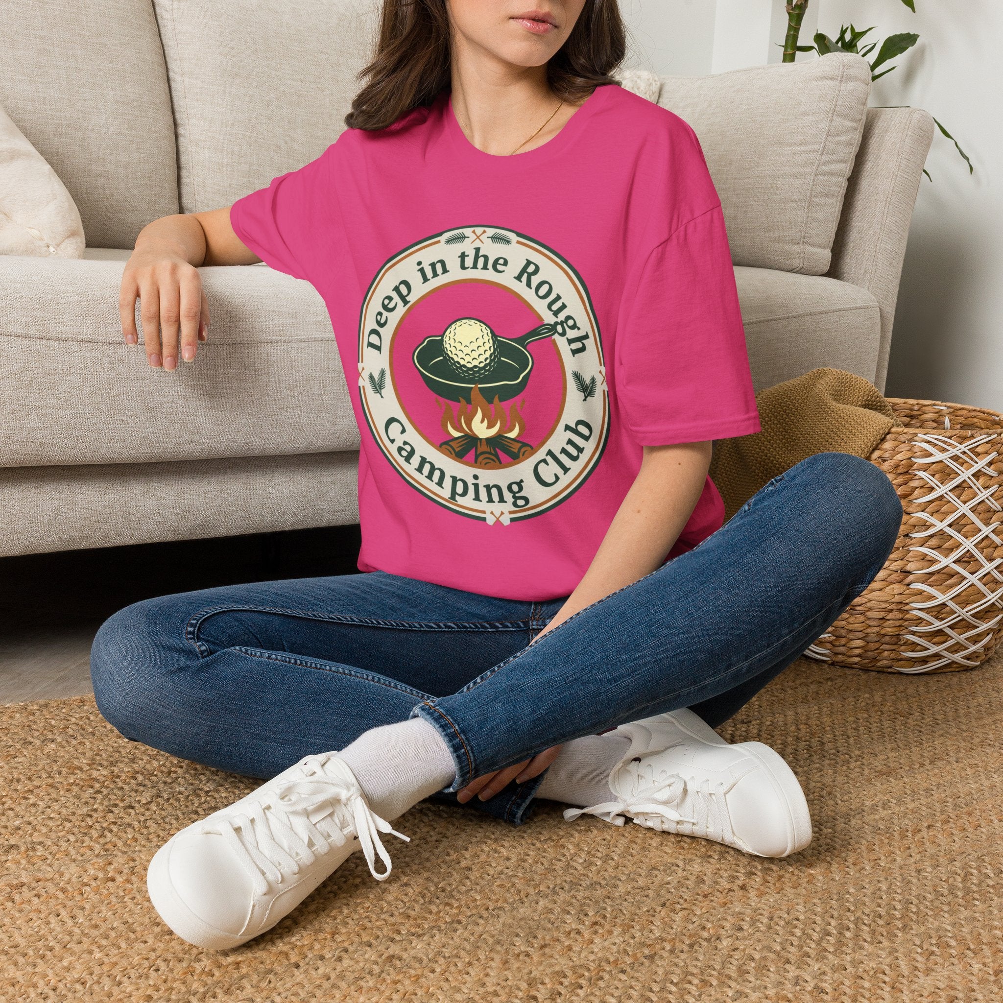 Deep In The Rough Camping Club T-shirt EDITION 2