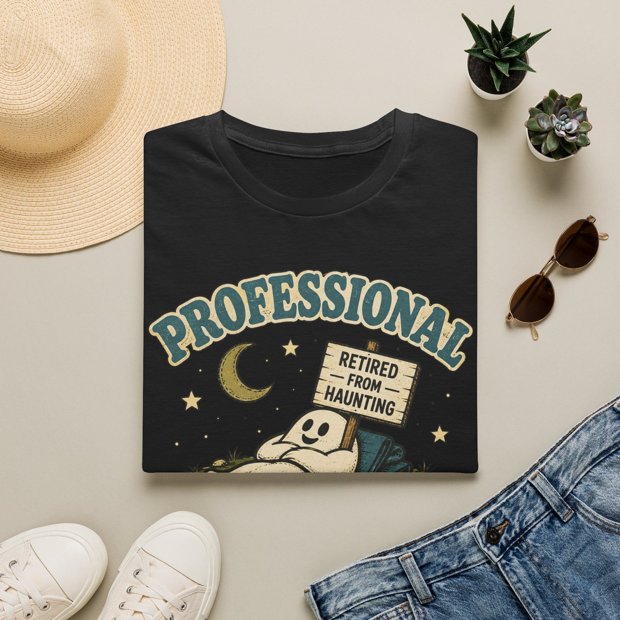 Retired From Haunting T-shirt EDITION 2025