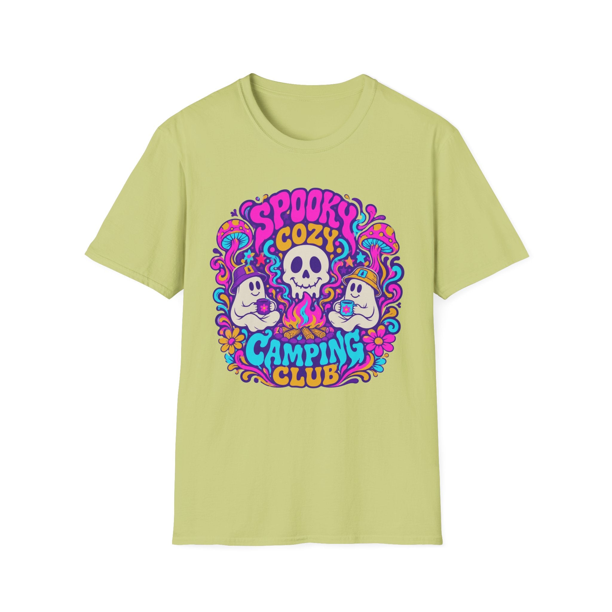 Spooky Cozy Camping Club T-shirt EDITION 2