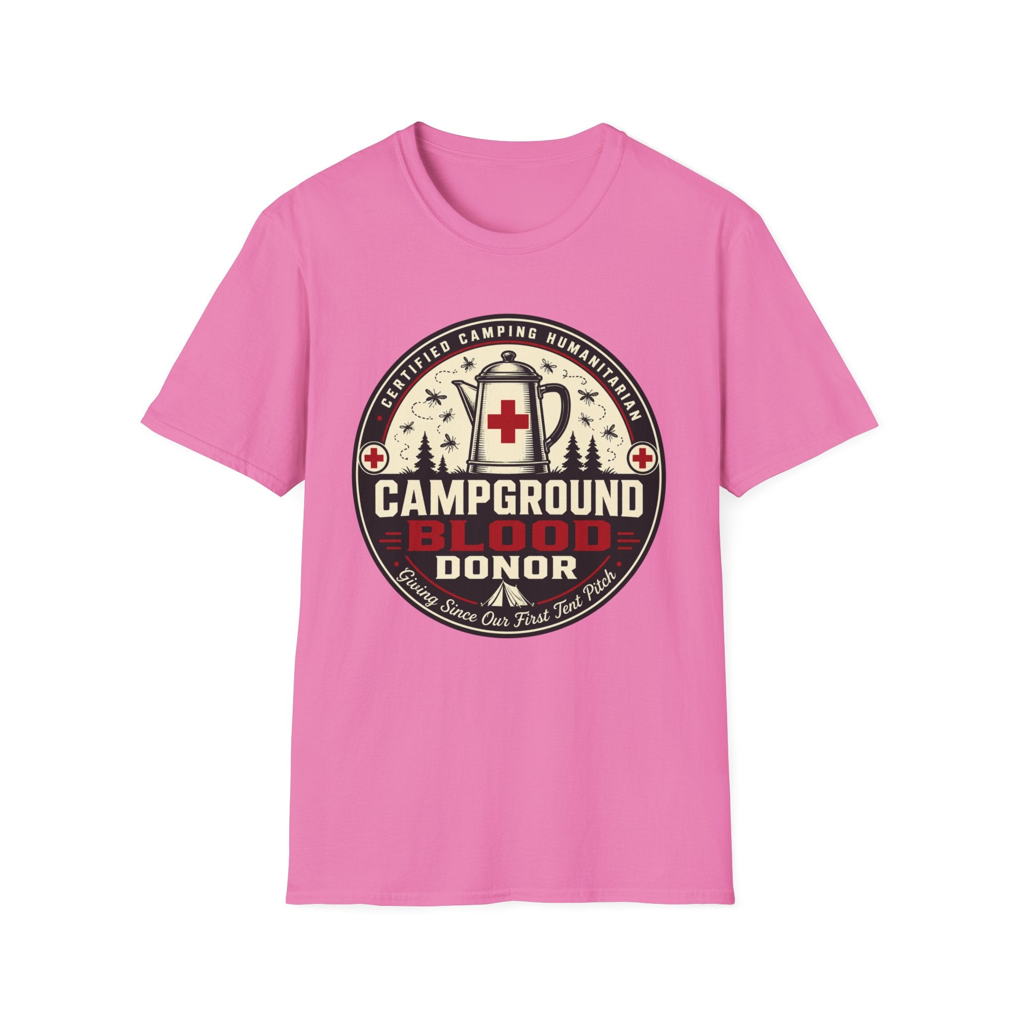 Certified Camping Humanitarian T-shirt