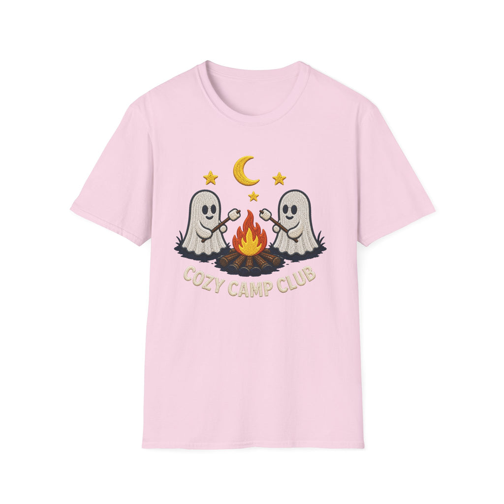 Cozy Camp Club Brodded  T-shirt