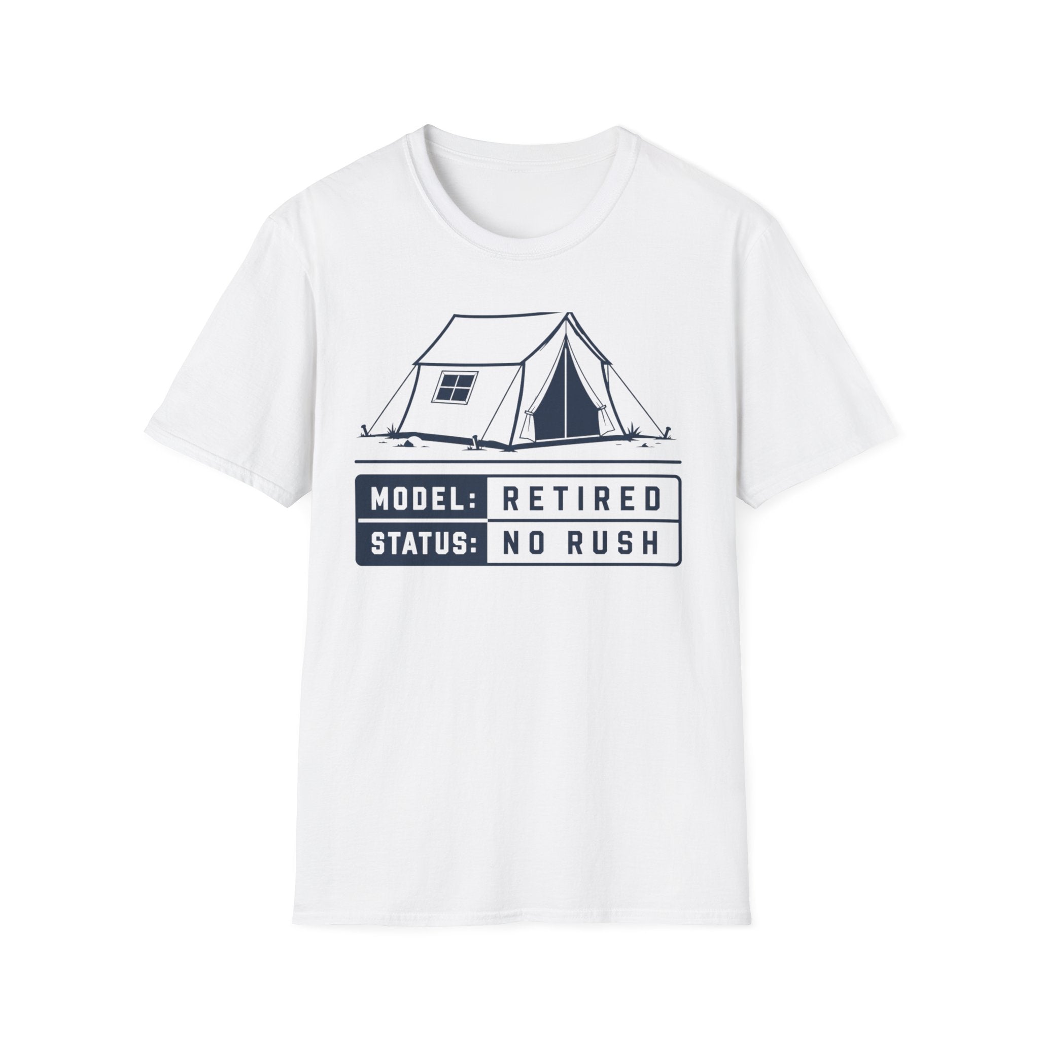 Retired No Rush Tent T-shirt