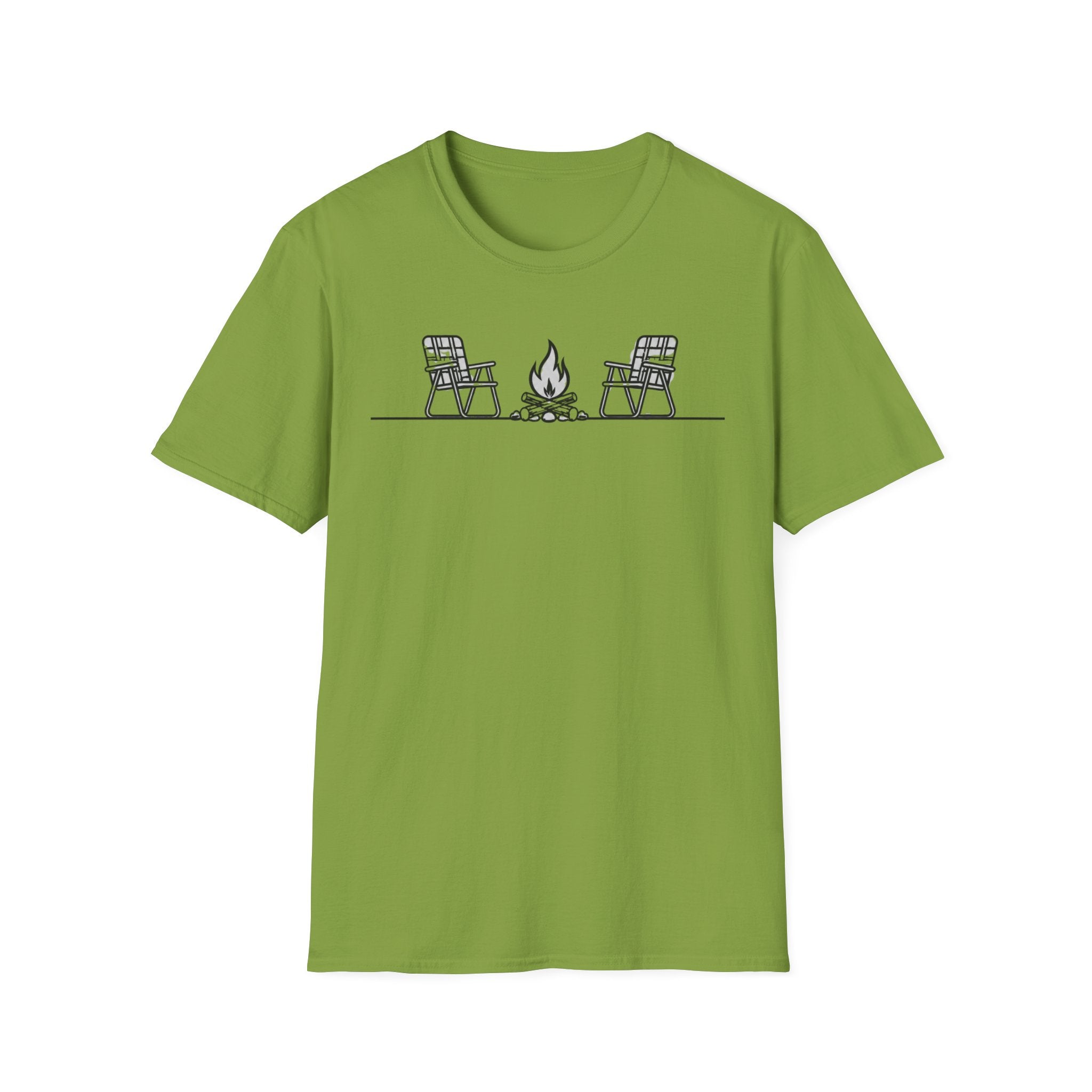 Chairs and Camp FIre T-shirt