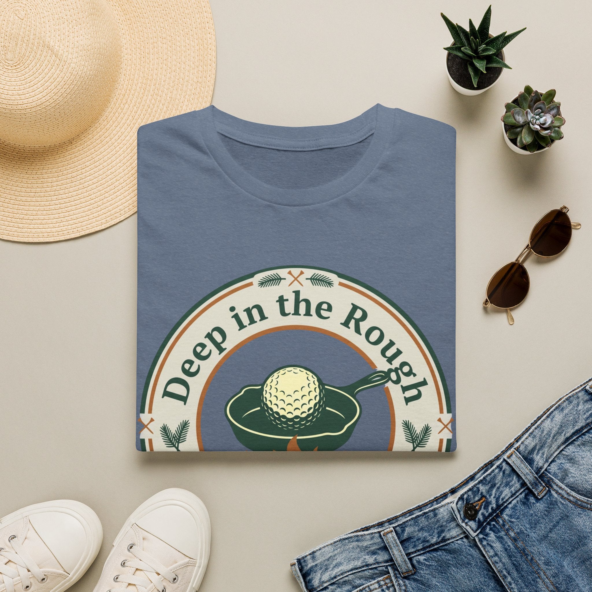Deep In The Rough Camping Club T-shirt EDITION 2