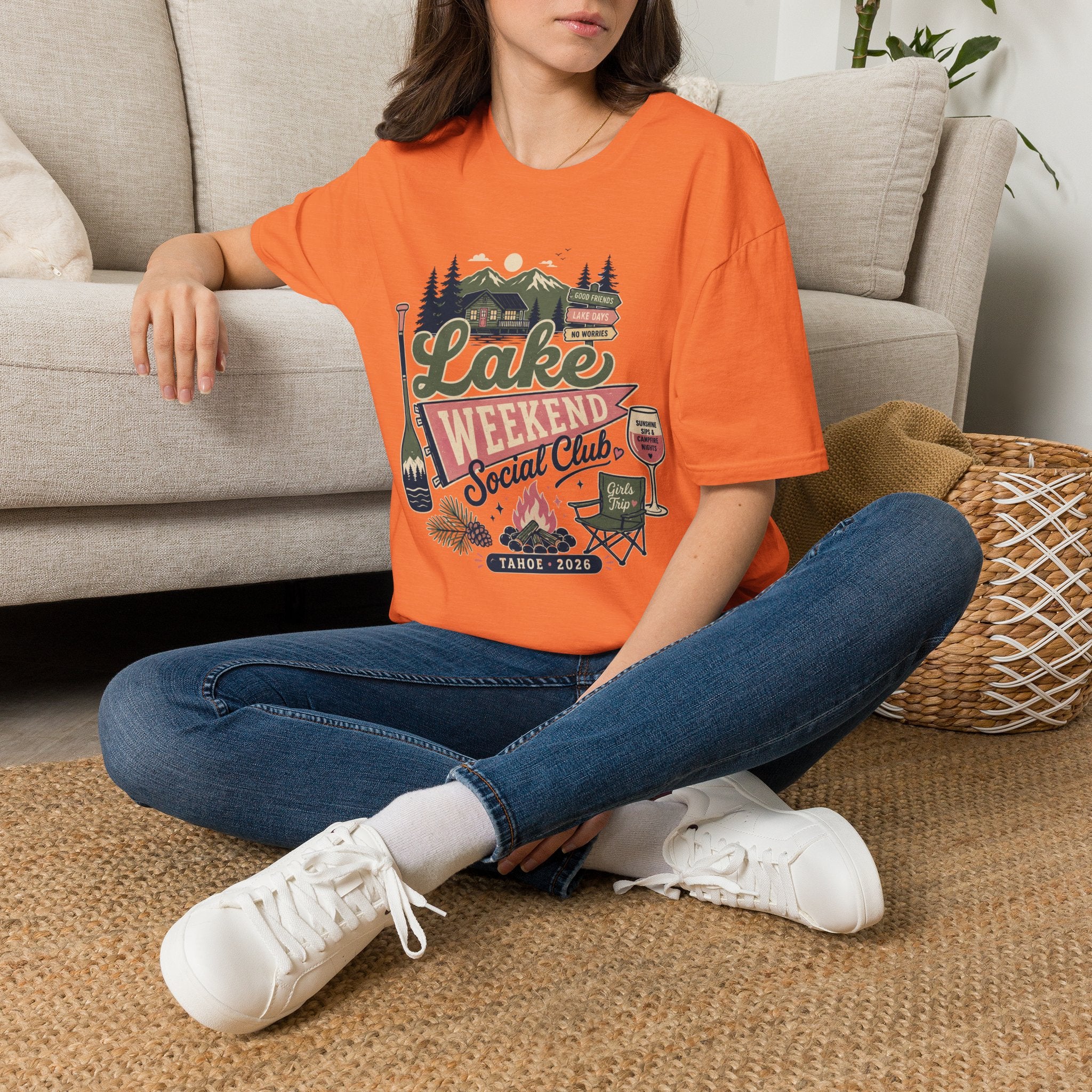 Lake Weekend Social Club T-shirt
