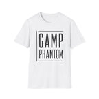Camp phantom text T-shirt