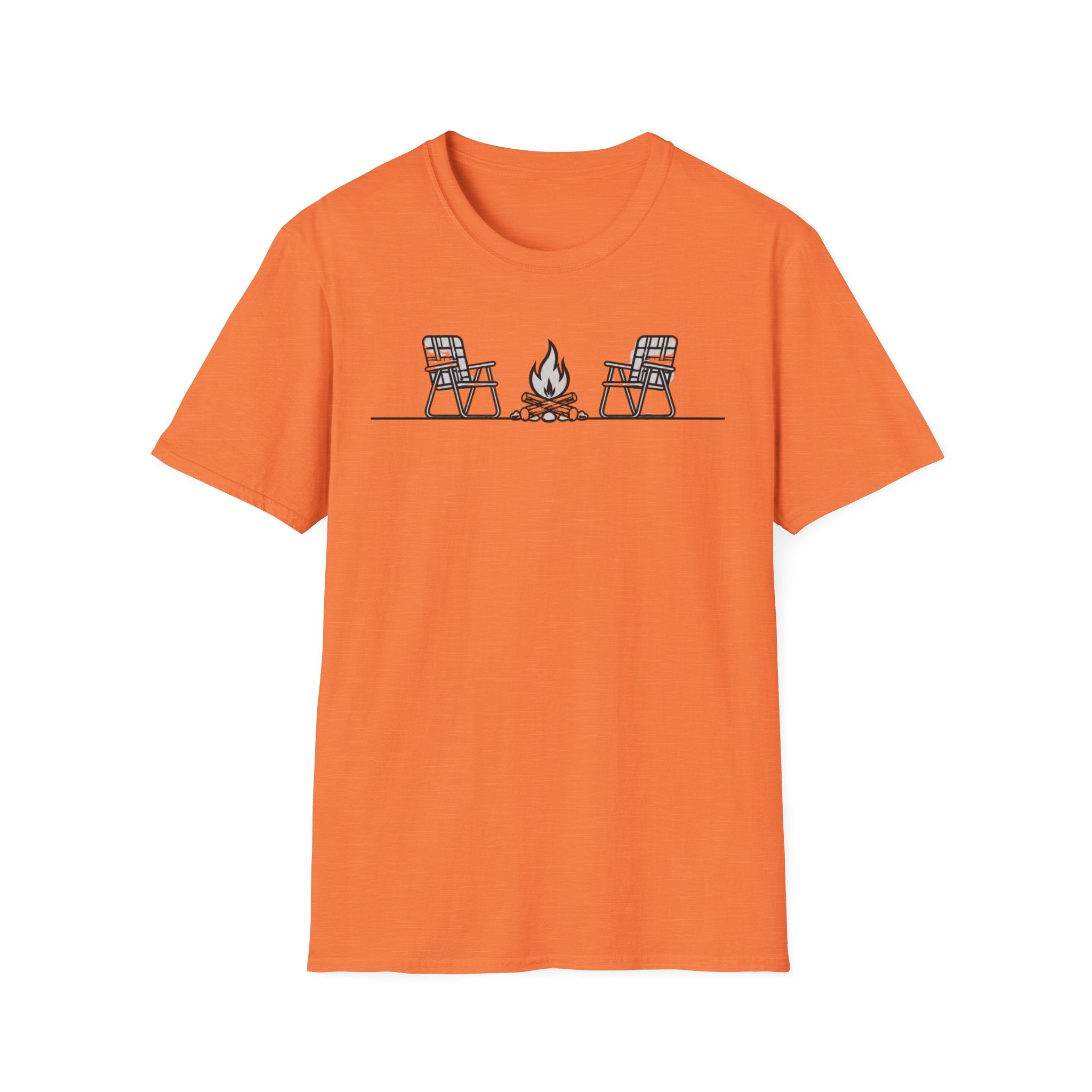 Chairs and Camp FIre T-shirt