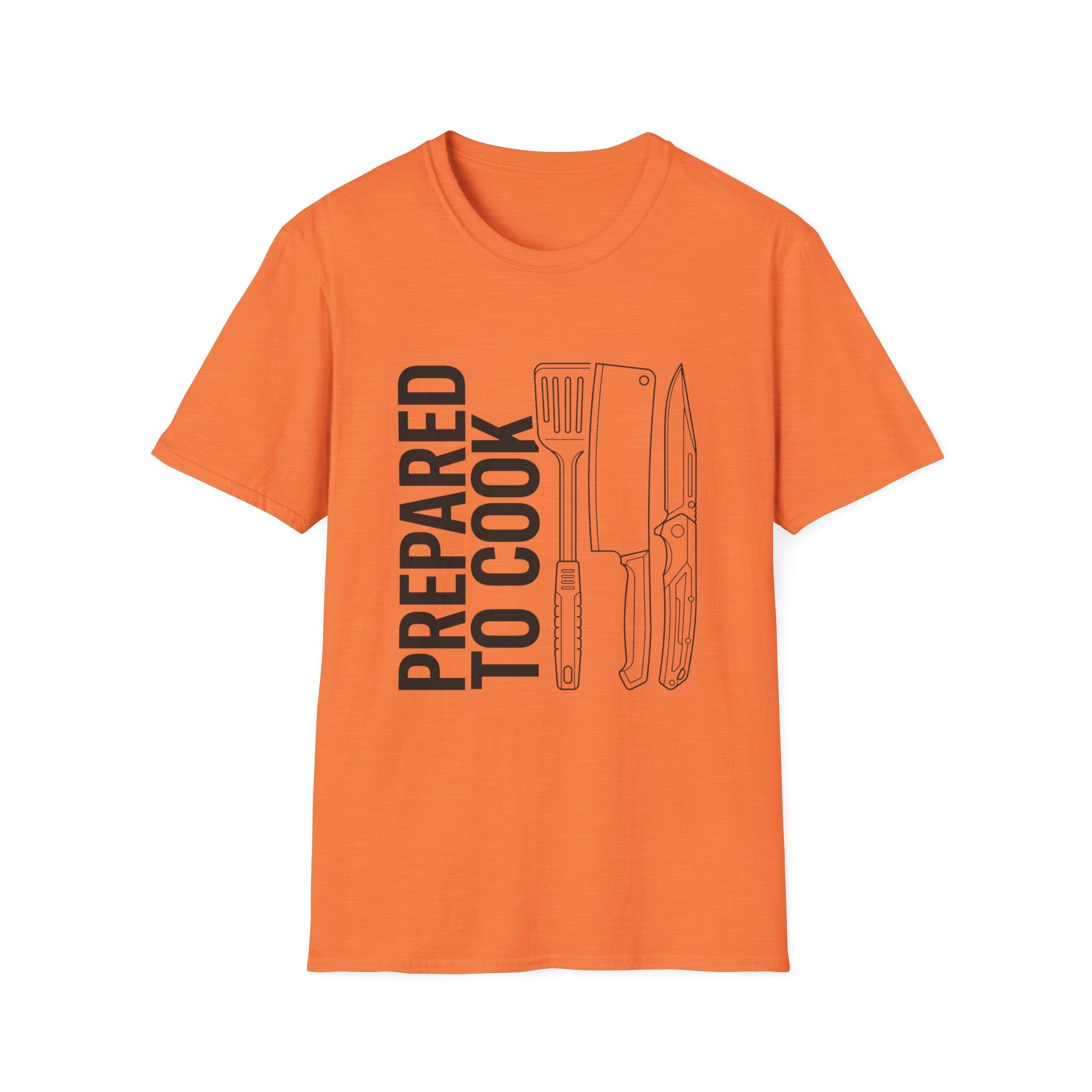 Prepared to Cook Text T-Shirt