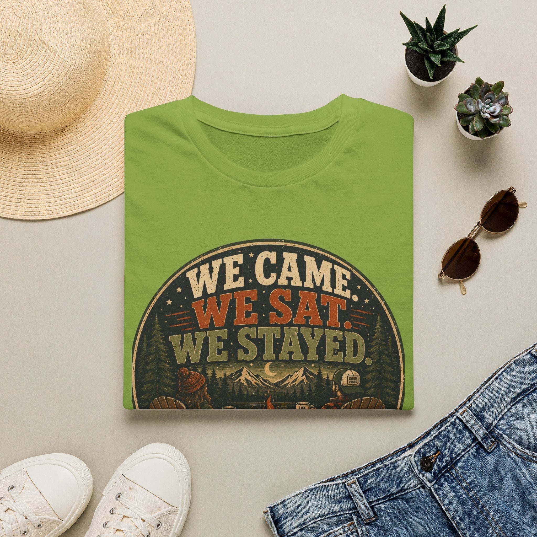 We Came We Sat We Stayed T-Shirt