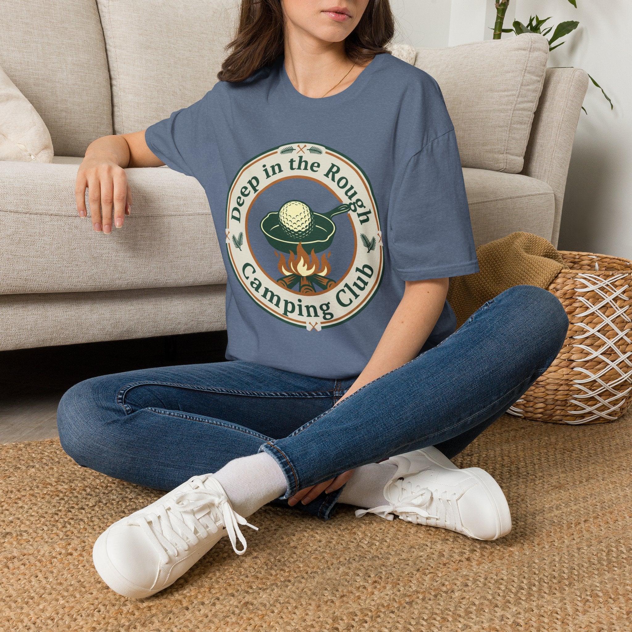 Deep In The Rough Camping Club T-shirt EDITION 2
