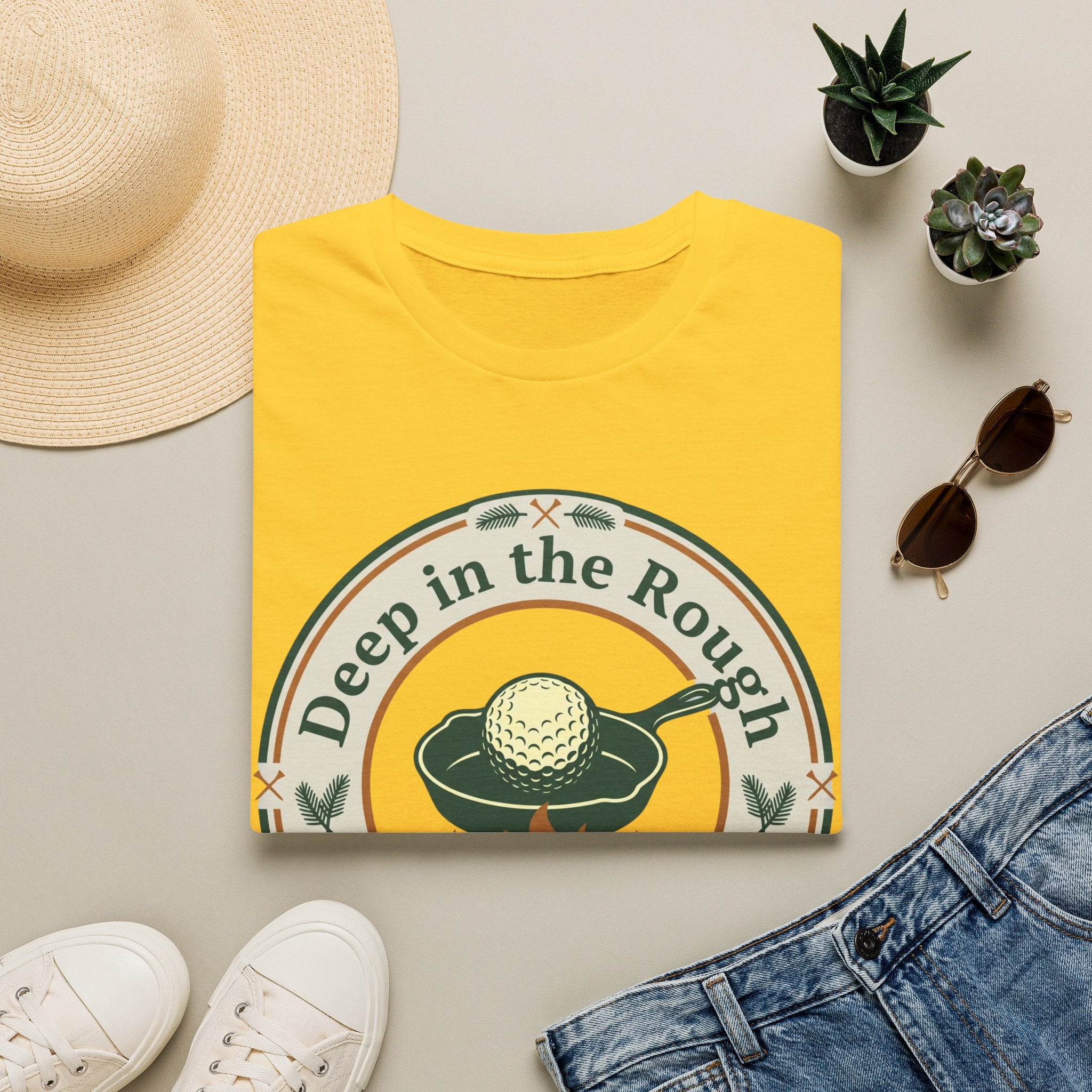 Deep In The Rough Camping Club T-shirt EDITION 2