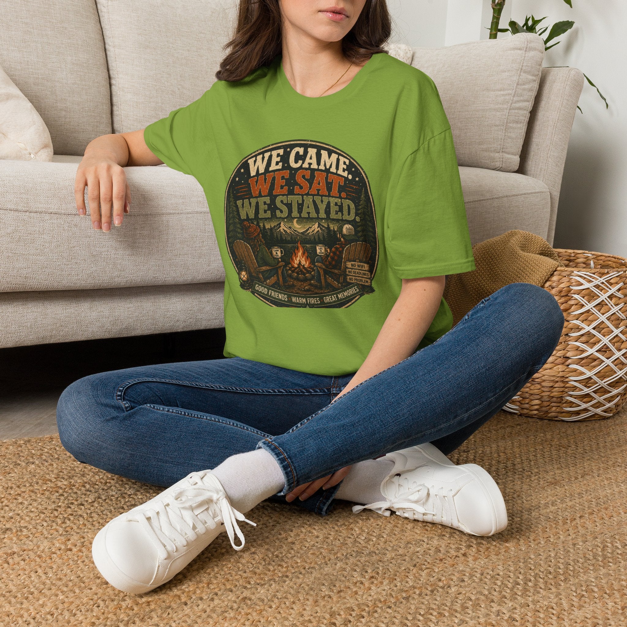 We Came We Sat We Stayed T-Shirt