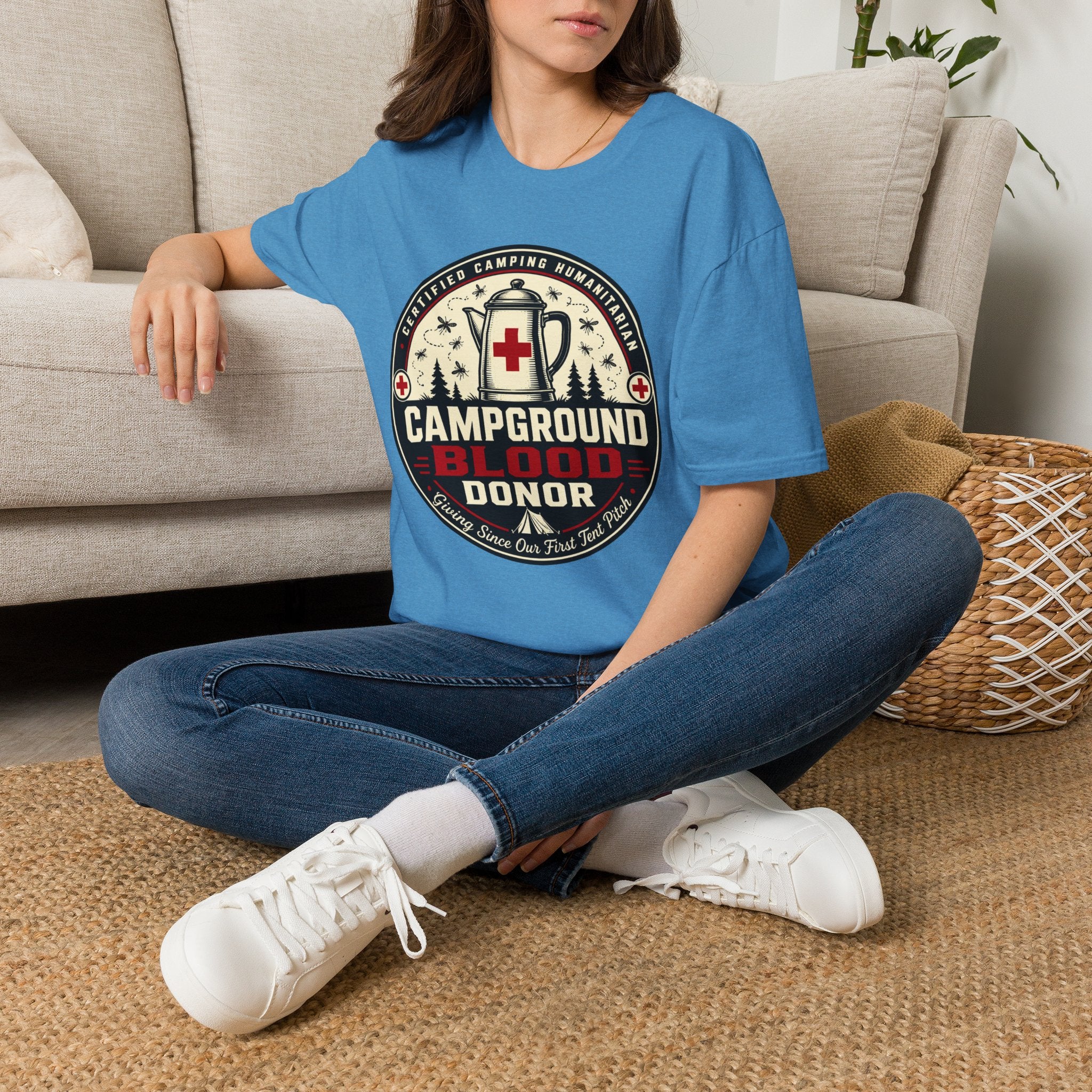 Certified Camping Humanitarian T-shirt