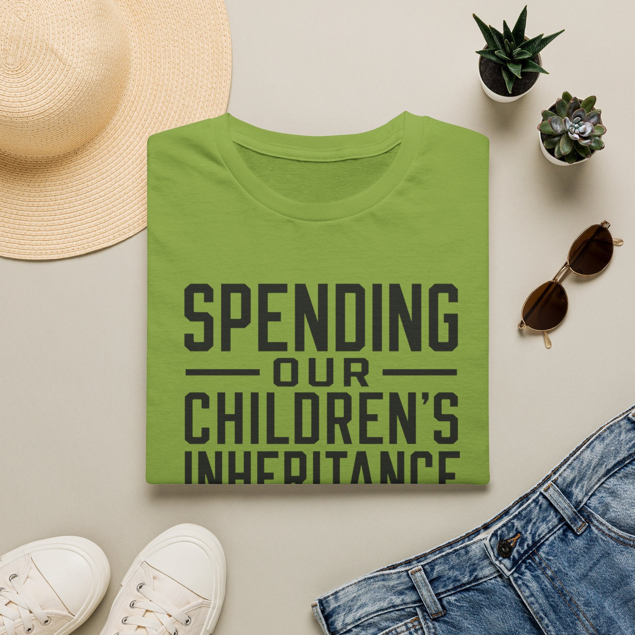 Spending Our Children's Inheritance T-shirt EDITION 2025