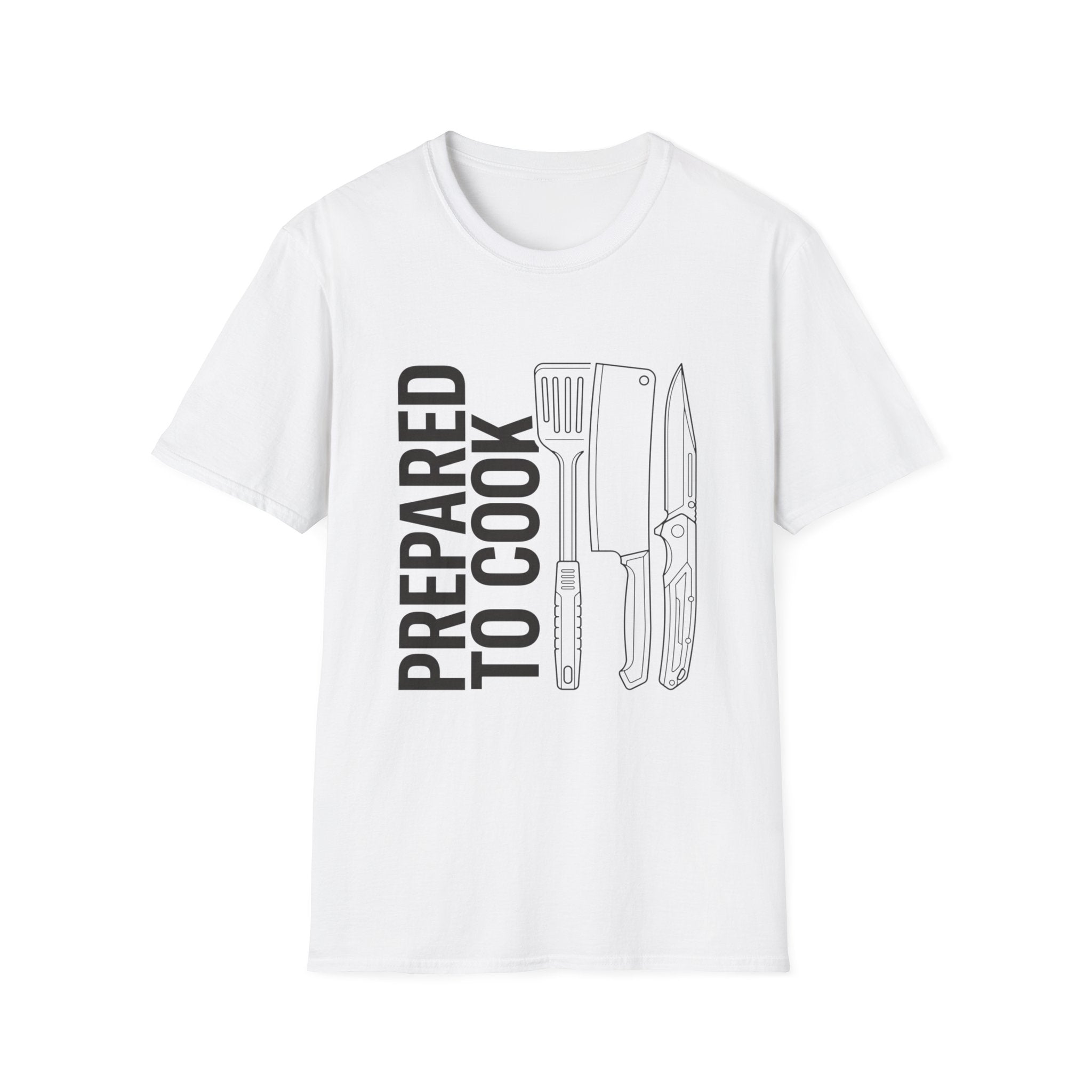 Prepared to Cook Text T-Shirt
