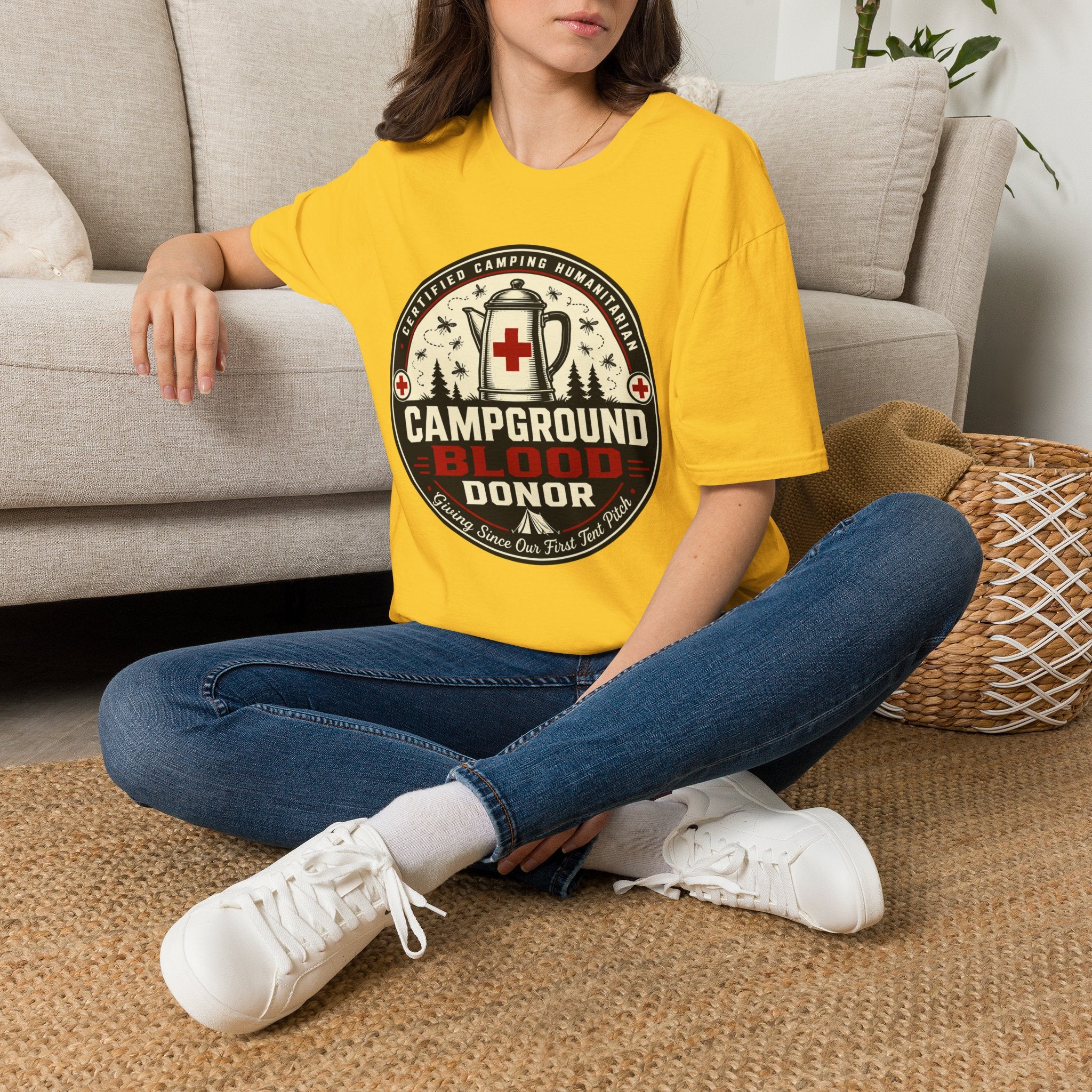 Certified Camping Humanitarian T-shirt