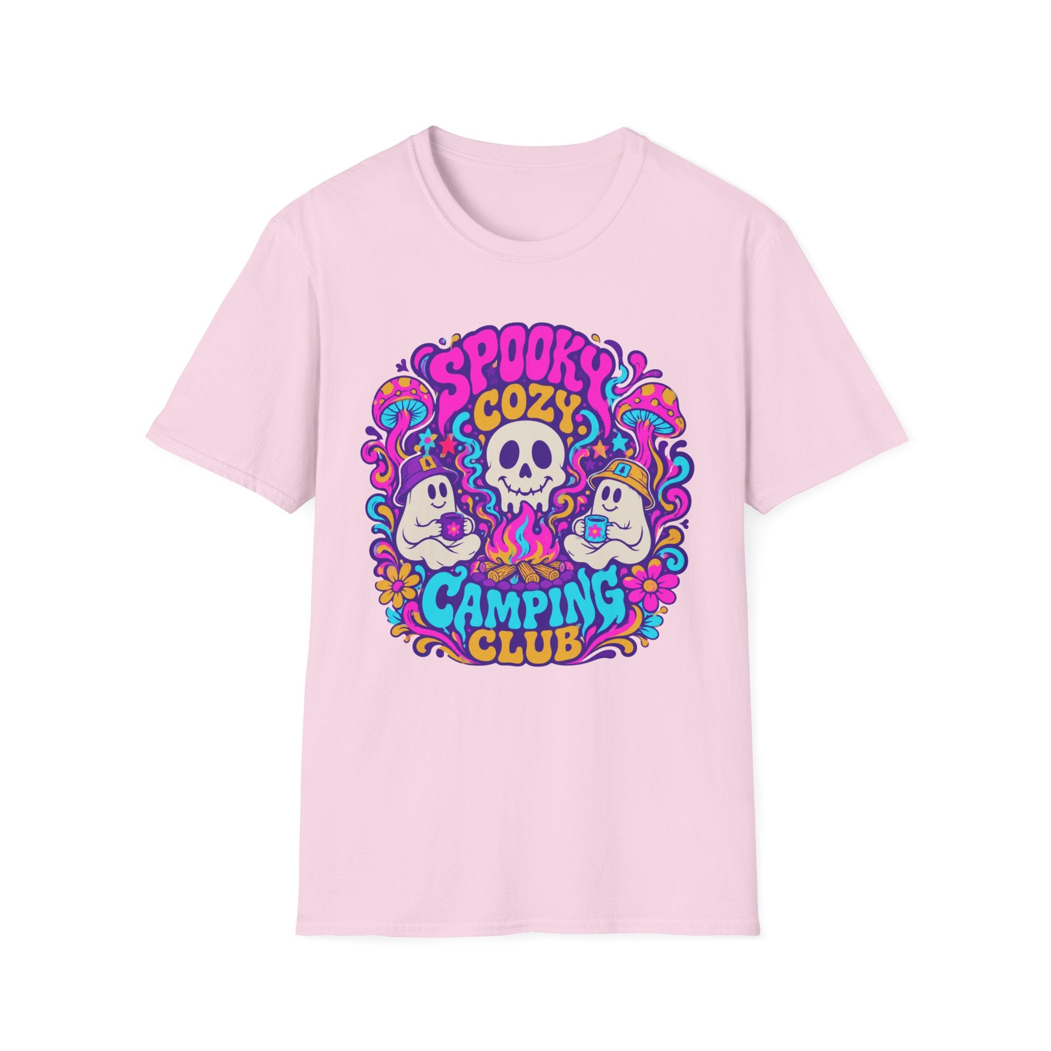 Spooky Cozy Camping Club T-shirt EDITION 2
