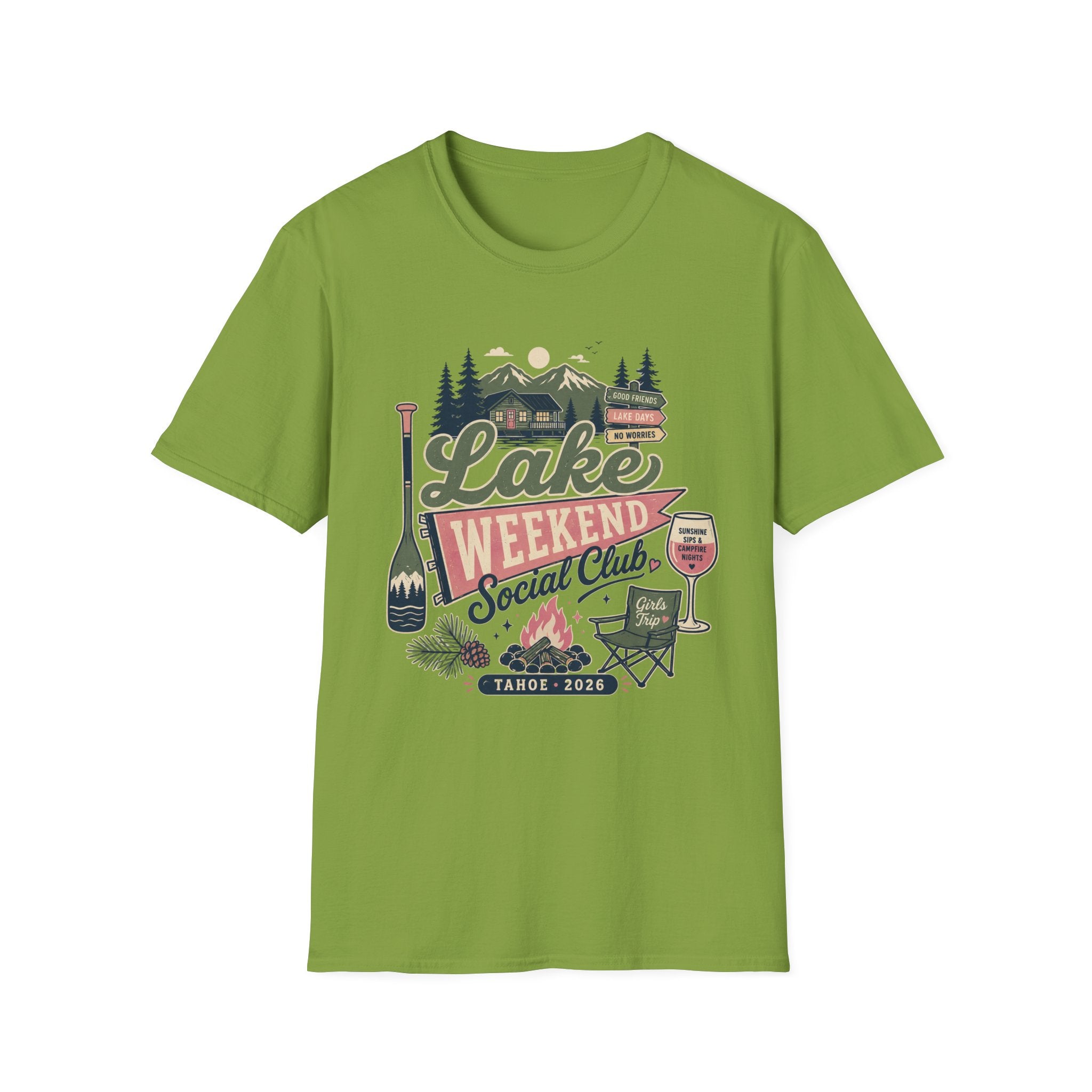Lake Weekend Social Club T-shirt