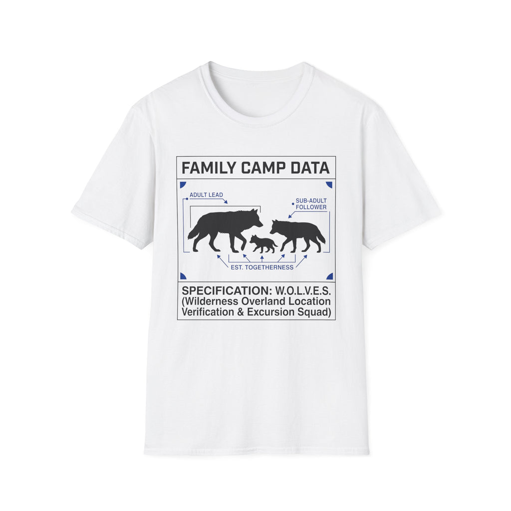 Family Camp Data WolvesT-shirt