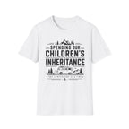 Spending Our Children's Inheritance T-shirt