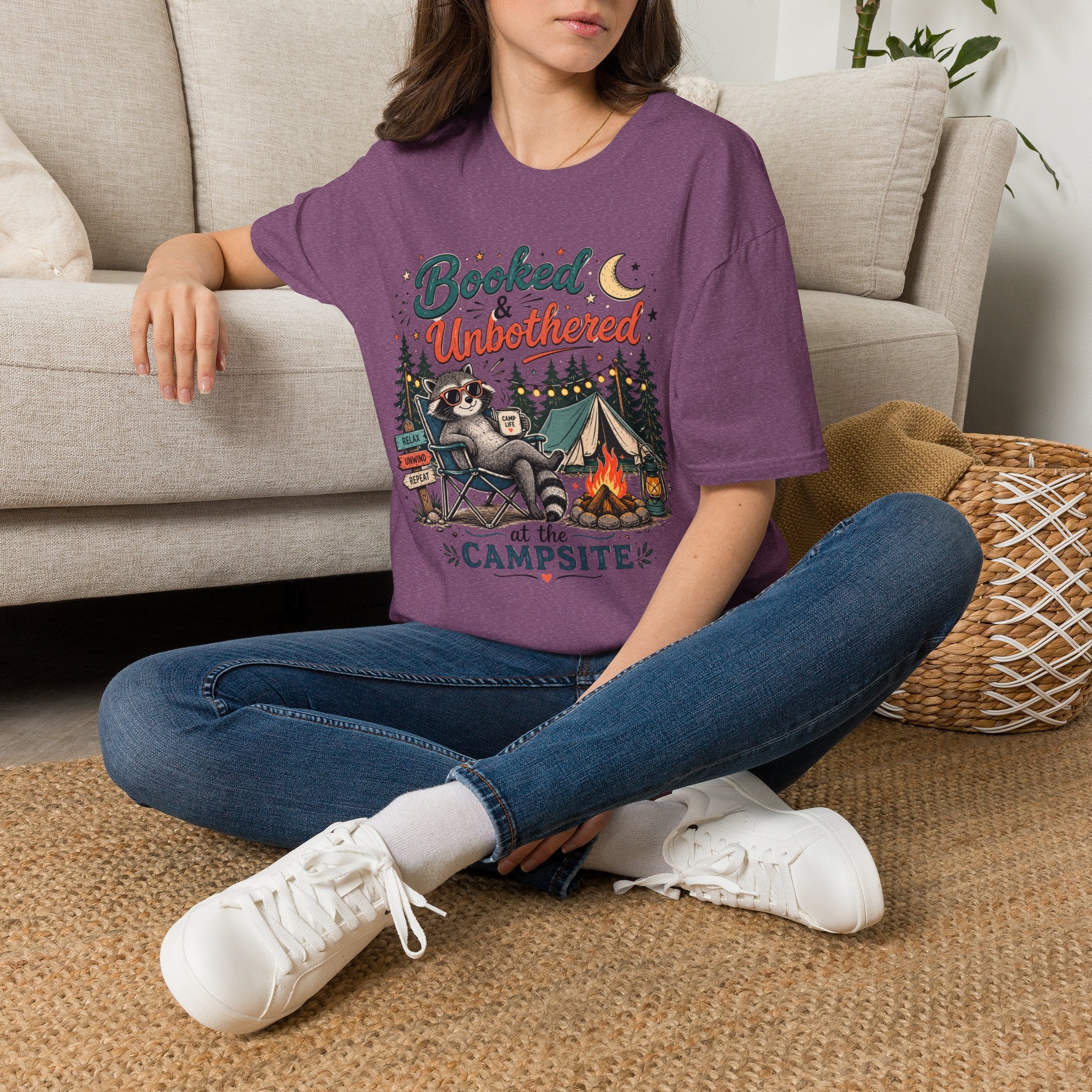 Booked and unbothered T-shirt